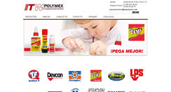 Desktop Screenshot of itwpolymex.com